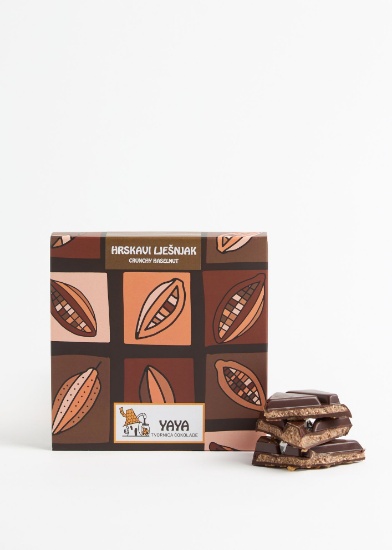 Slika Čokoladna  tabla hrskavi lješnjak 